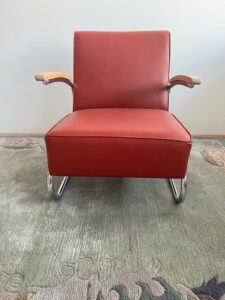 Hynek Gottwald cantilever armchair EK34 No.1 - front view