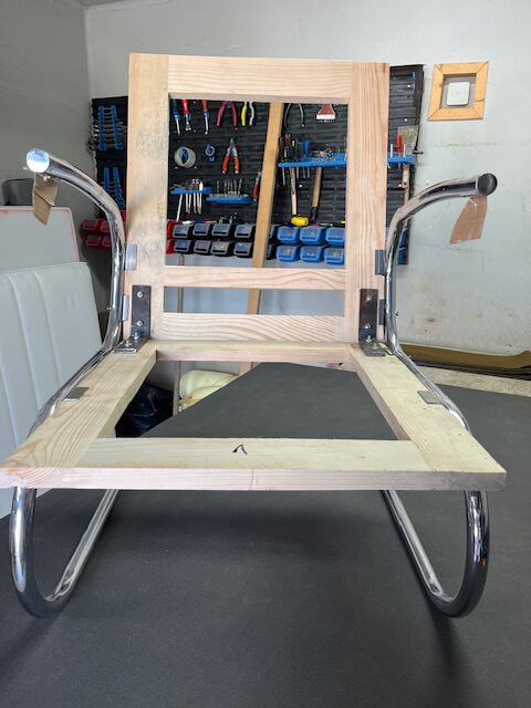 Kovona Cantilever Armchairs K108 Pair1 - reinforced