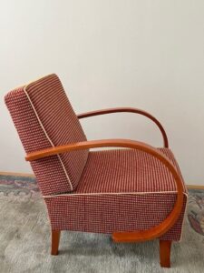 J. Halabala, Cocktail Armchair “C” - profile view